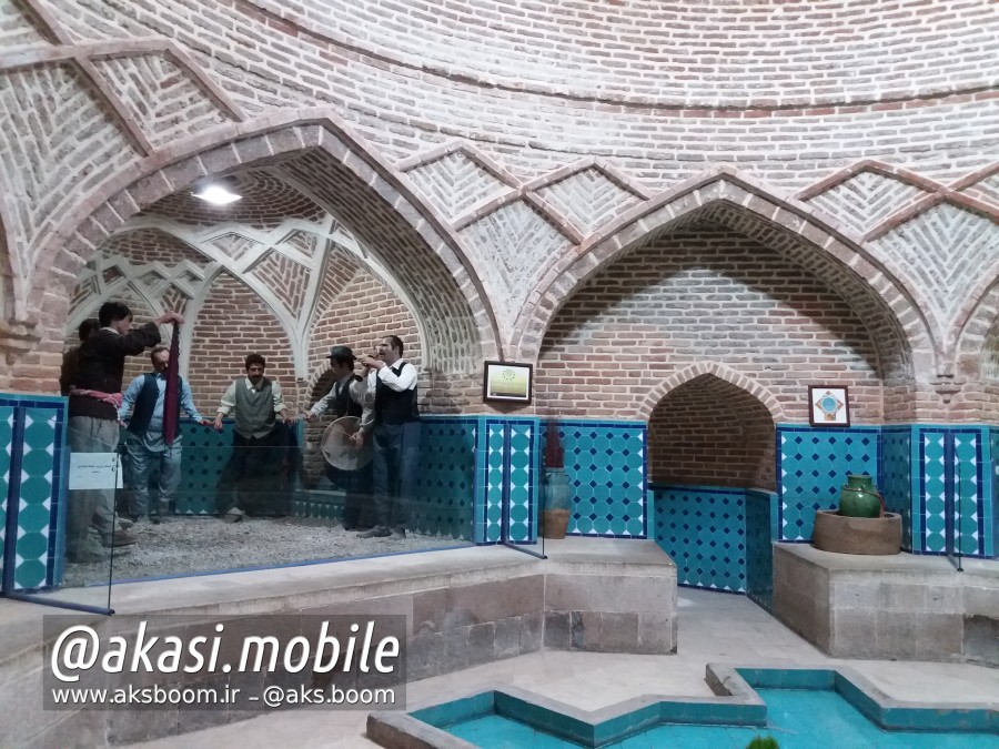 entrance hall to the Ghajr Public Bath House