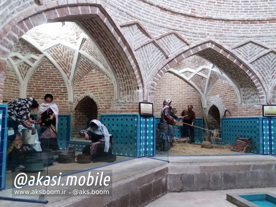 entrance hall to the Ghajr Public Bath House