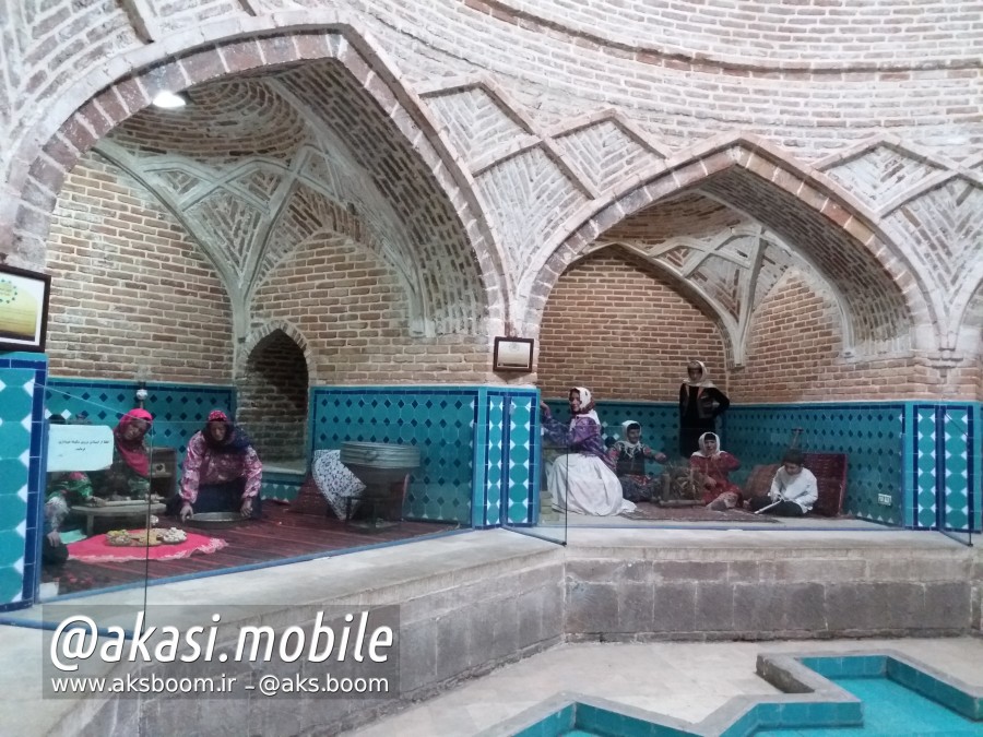 entrance hall to the Ghajr Public Bath House