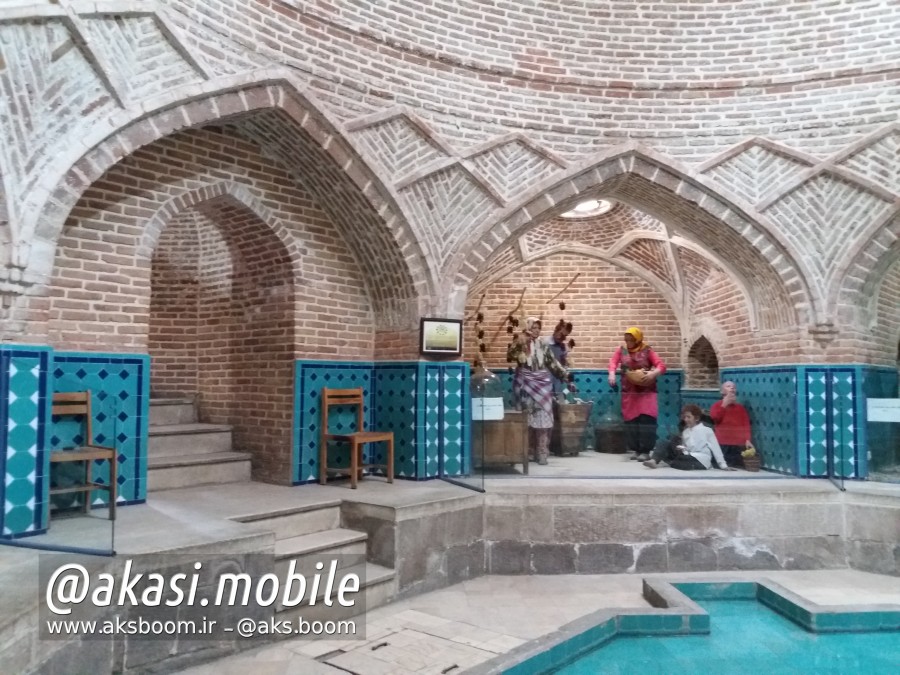 entrance hall to the Ghajr Public Bath House