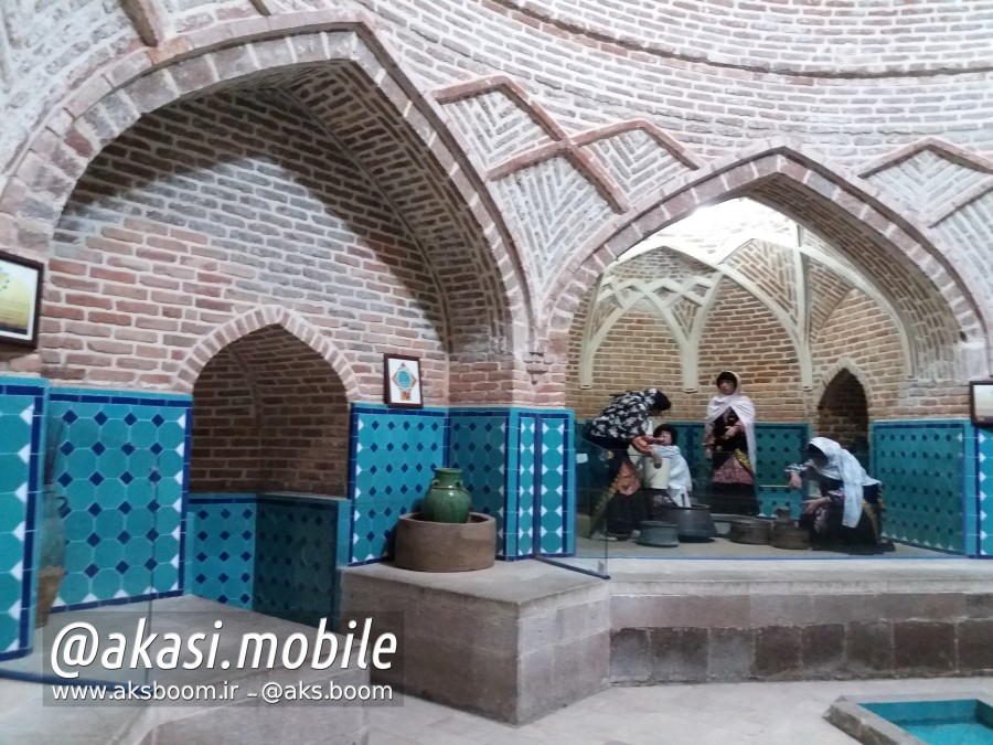 entrance hall to the Ghajr Public Bath House