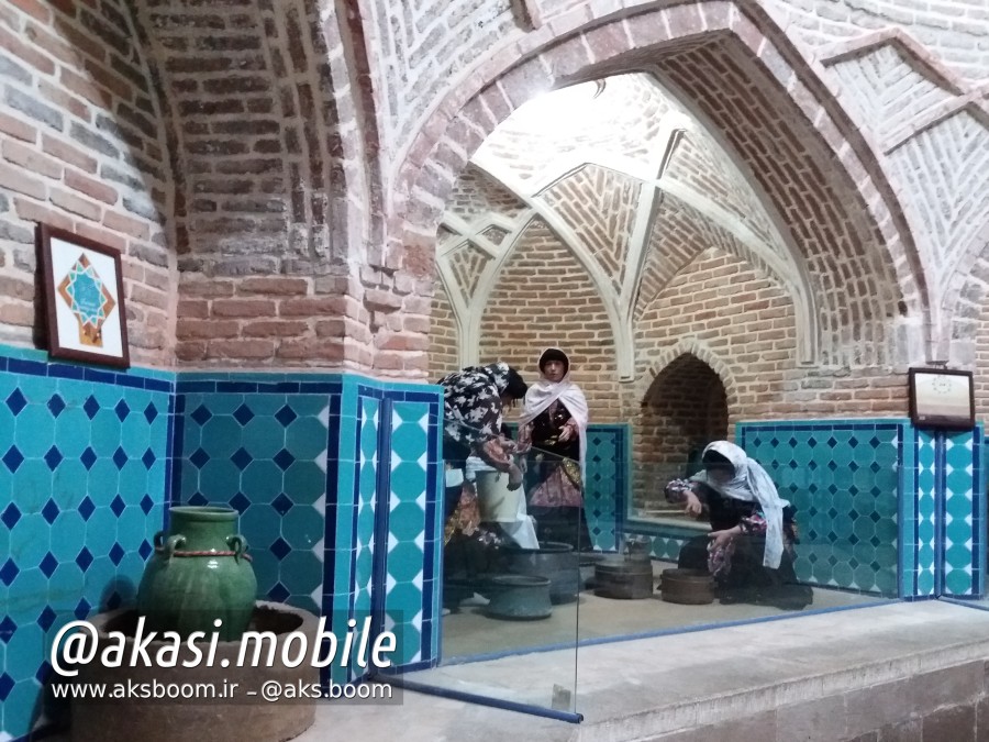 entrance hall to the Ghajr Public Bath House